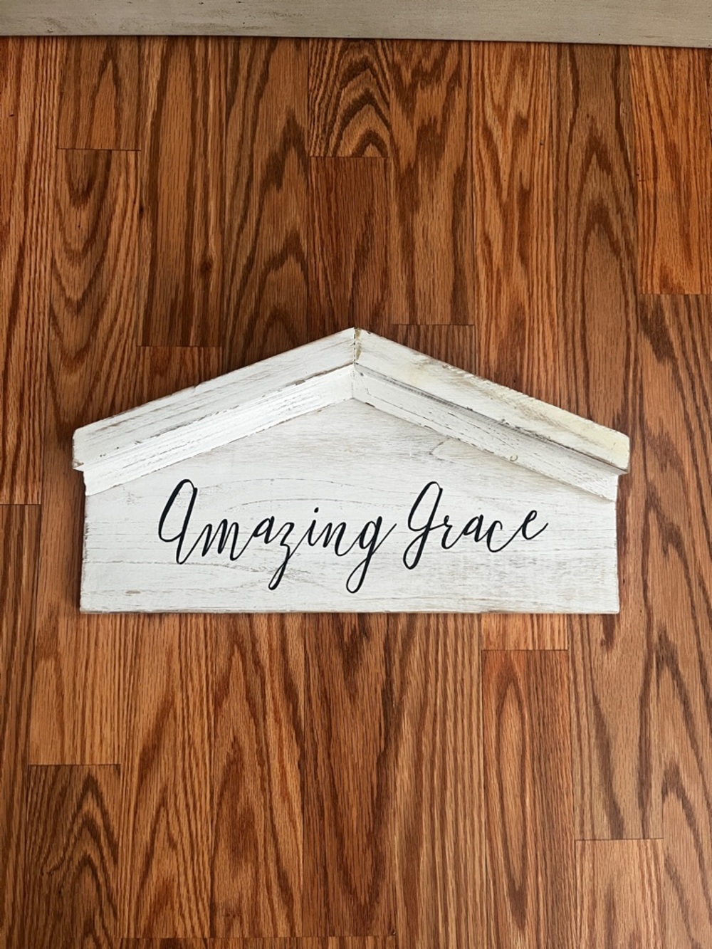 Amazing Grace Rustic Wood Sign - NWOT